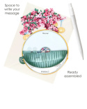 Cherry Blossom piruett-kort