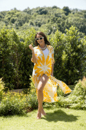 Lisboa strandklänning - lemonade