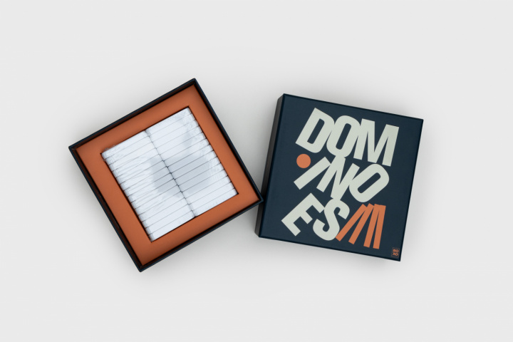 Boxo Domino-set i gruppen Inredning / Övrigt / Pussel & Spel hos Sommarboden i Höllviken AB (SKBOXODOM1)