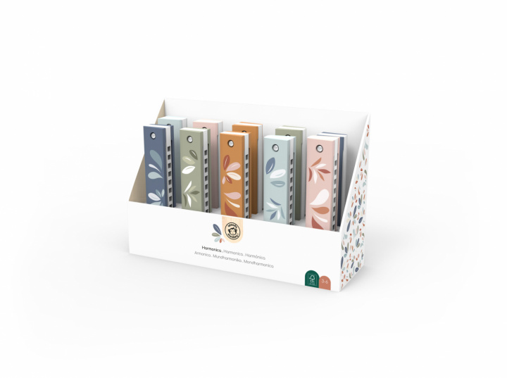 Harmonica munspel för barn, 1 st - mixade färger i gruppen Inredning / Barnrummet / Leksaker / Leksaker hos Sommarboden i Höllviken AB (SP-5007)