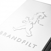 Brandfilt - silver