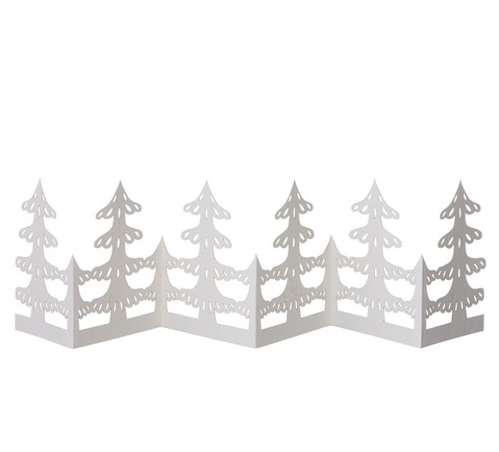 Julgran bordsgirlang 70 cm - white i gruppen Jul / Juldekoration hos Sommarboden i Höllviken AB (TAGA70TS010)