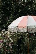 Amorosa parasoll Ø 2,1 m - pink stripe