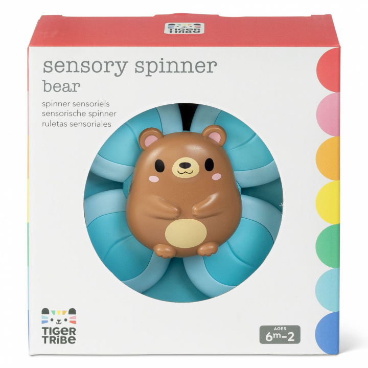Sensory Spinner - bear i gruppen Leksaker / Leksaker / 0-2 år hos Sommarboden i Höllviken AB (TT-1-1041)