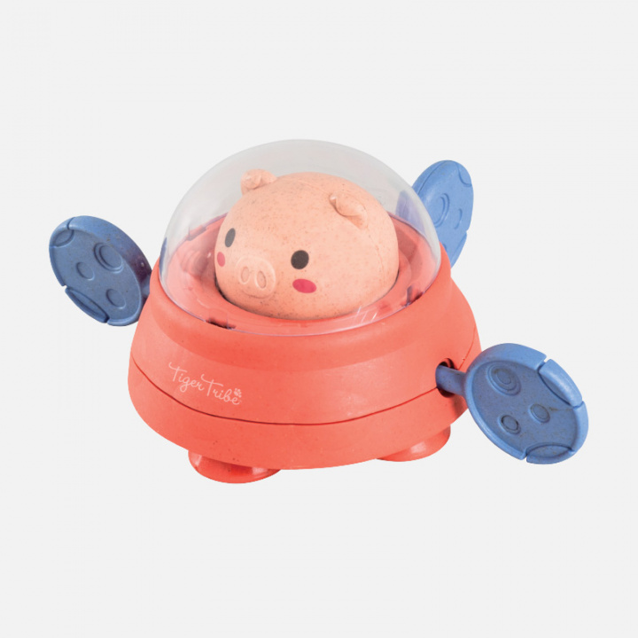 Bath Paddle Ship – Space Piggy i gruppen Leksaker / Leksaker / 0-2 år hos Sommarboden i Höllviken AB (TT-6-1535)