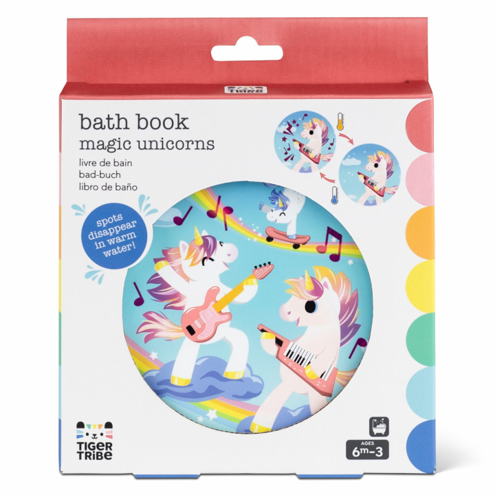 Bath Book badleksak - magic unicorns i gruppen Leksaker / Bad & Lek hos Sommarboden i Höllviken AB (TT-6-1543)