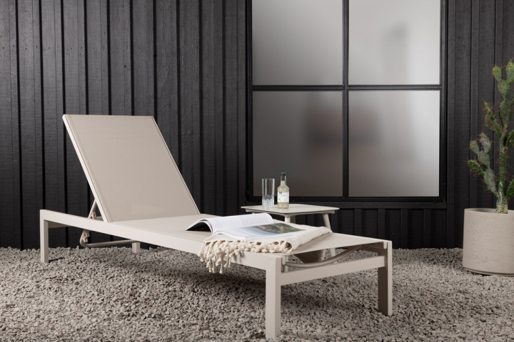 Copacabana solsäng 2-pack - beige i gruppen Utemöbler / Relax / Solvagnar & Vilsängar hos Sommarboden i Höllviken AB (VD-2108-402)