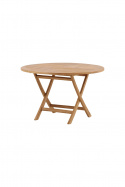 Kenya matbord Ø 120 cm - teak