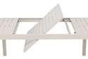 Capo bord förlängningsbart 160/240x100 cm - beige