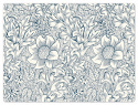 Fritillary bordstablett 40x30 cm - blue