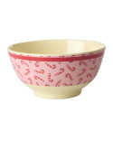 Candy Cane melamin skål medium - pink