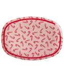 Candy Cane melamin bricka - pink