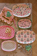 Xmas galore melamin bricka - multi