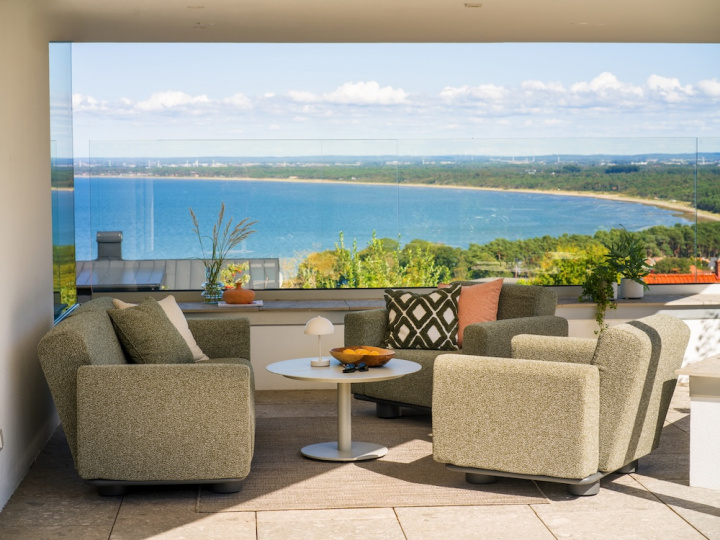 Bolster soffgrupp - antracit/teddy verde i gruppen Utemöbler / Loungemöbler / Loungegrupper / Bygg själv hos Sommarboden i Höllviken AB (bolster-grupp-teddyverde)