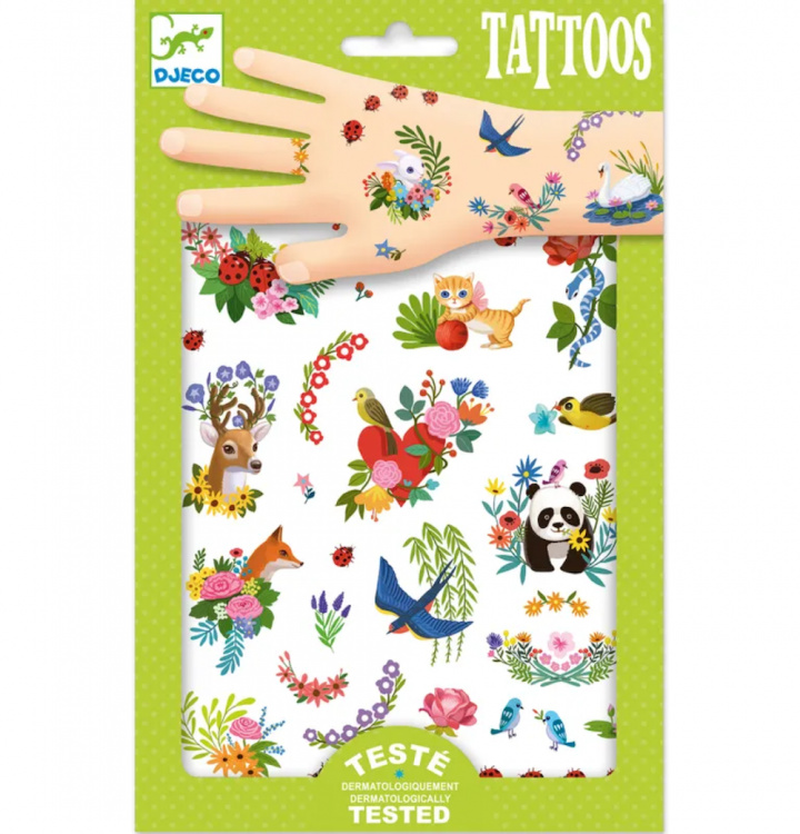 Happy Spring tatueringar i gruppen Leksaker / Leksaker hos Sommarboden i Höllviken AB (dj09591)