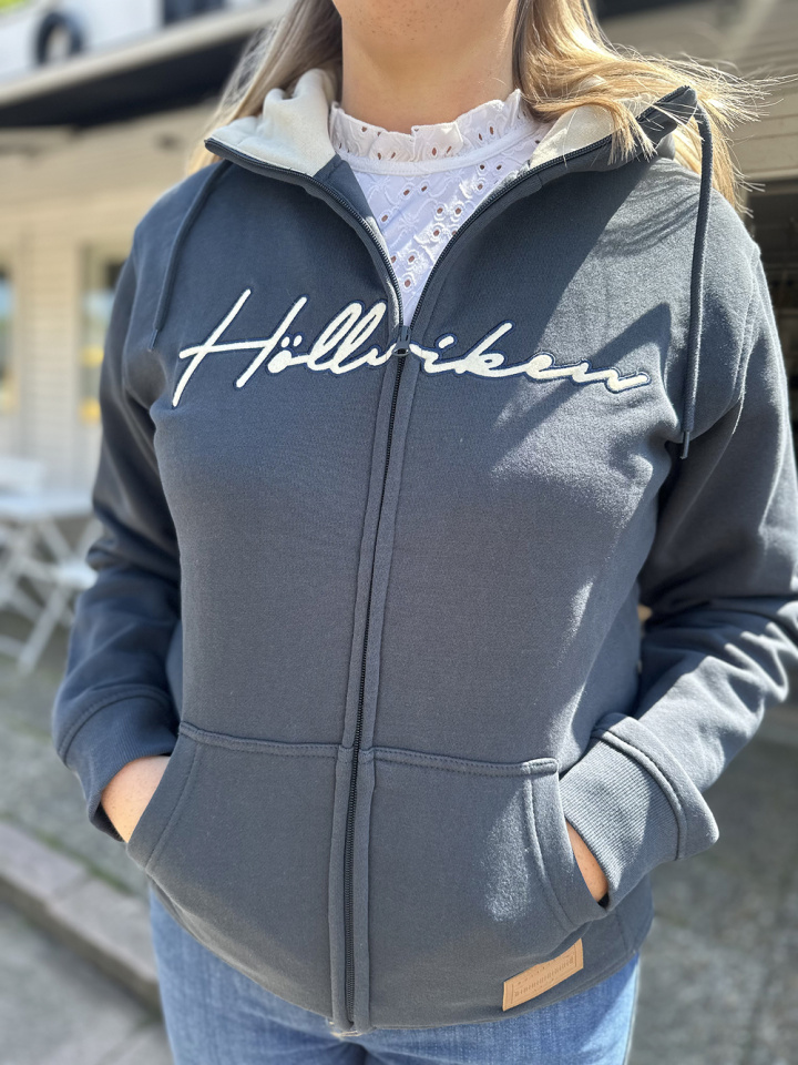 Höllviken hoodie - dark indigo i gruppen Badkläder / Övrigt / Badrockar & Tunikor hos Sommarboden i Höllviken AB (hollviken-hoodie-darkind)