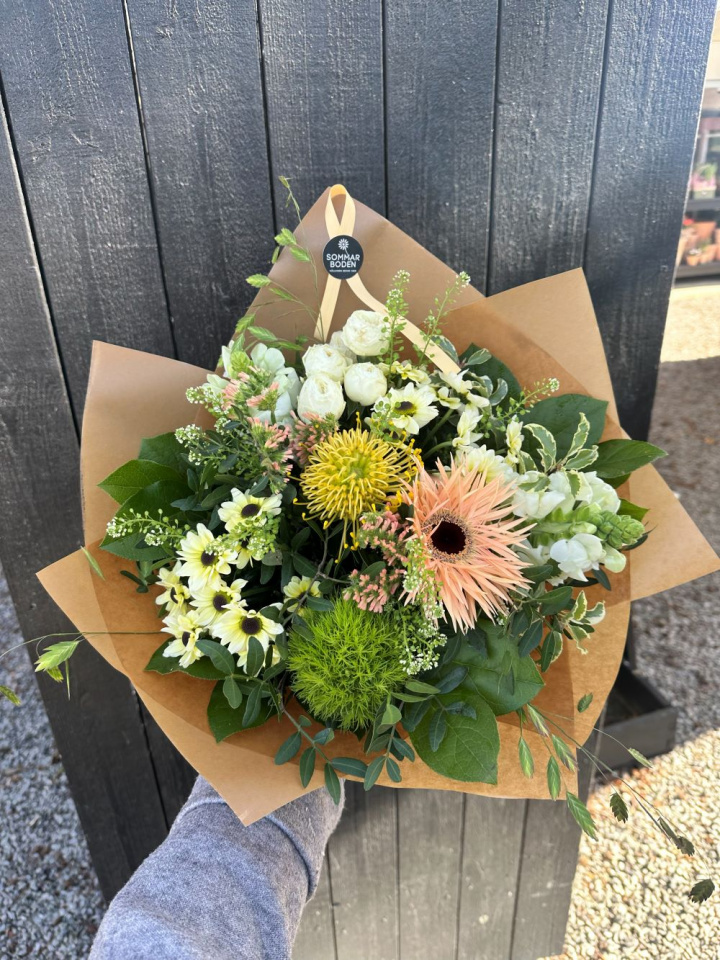Påskbukett - gul i gruppen Blommor hos Sommarboden i Höllviken AB (paskbukett-gul-SET)