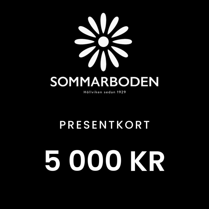 Presentkort 5000 kr i gruppen Presenter / Presentkort hos Sommarboden i Höllviken AB (pre002)