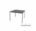 Pure matbord 100x100 cm - taupe/flera bordsskivor
