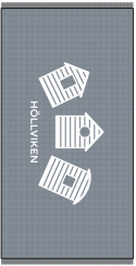 Strandhandduk Höllviken - grå
